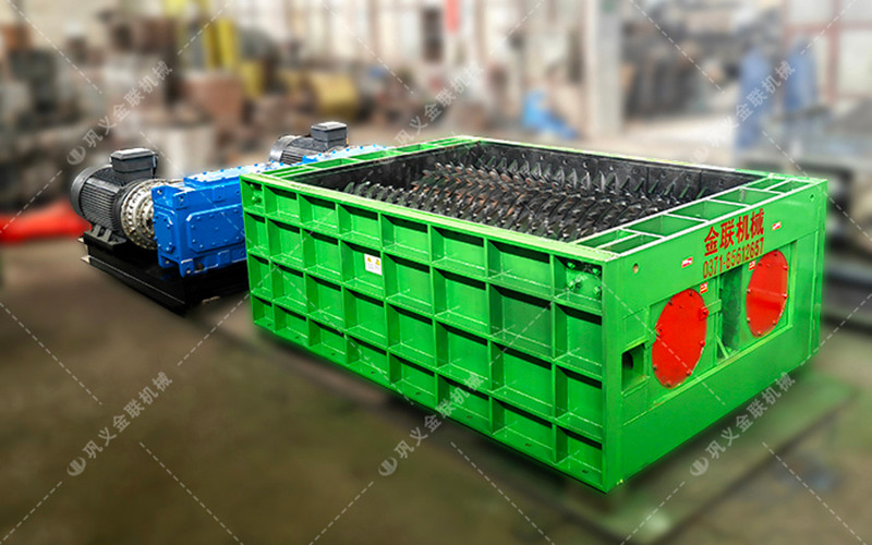 强力双齿辊破碎机-大型狼牙辊破碎机-分级齿辊式破碎机结构特点